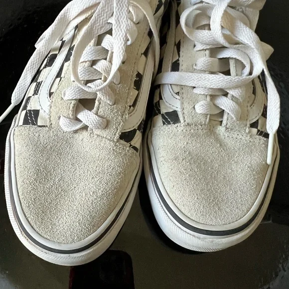 Vans old skool checkerboard sneakers unisex suede mens 5 womens 6.5 ex cond - Picture 3 of 6
